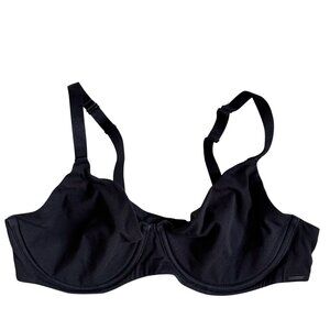 Savage x Fenty Cotton Essentials Unlined Bra (Black) - 40D